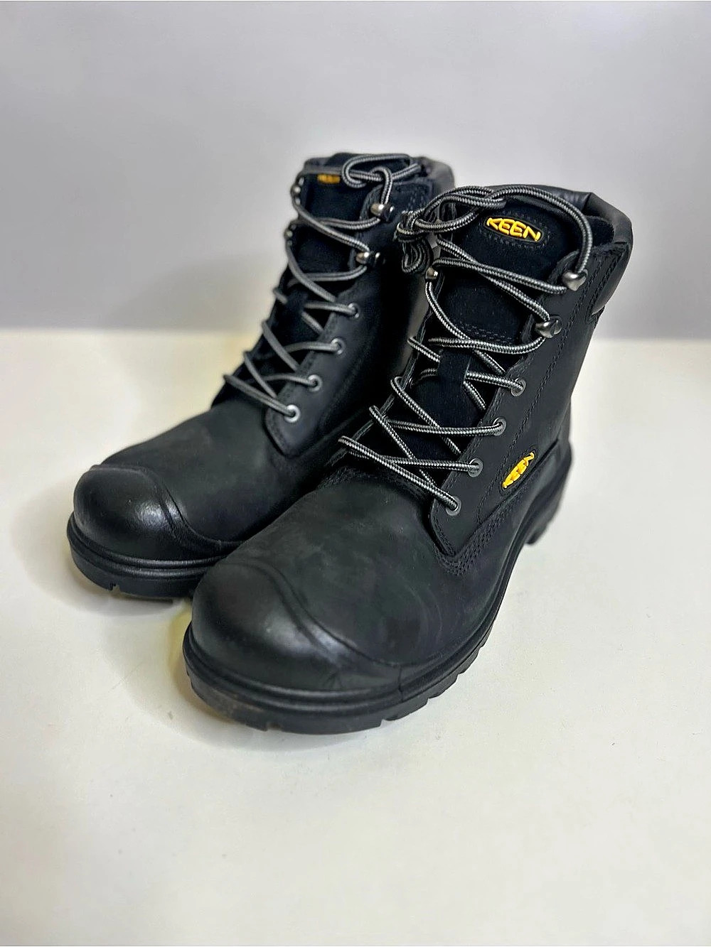 KEEN Utility Cincinnati 6" Waterproof Work Boot Black US 9.5 D